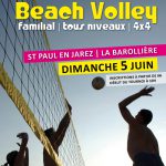 affiche tournoi volley st paul 2016